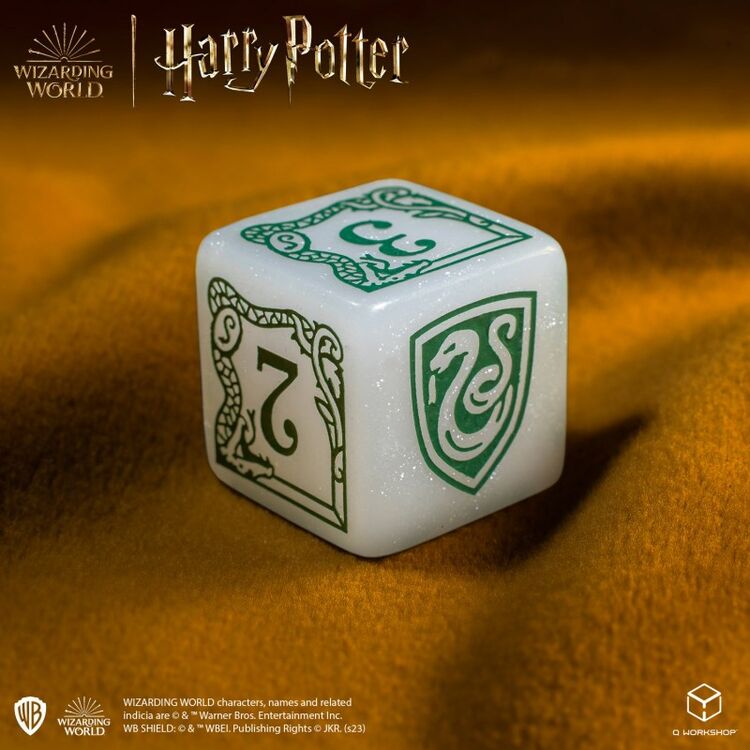 Product Harry Potter Slytherin Modern Dice Set: White image