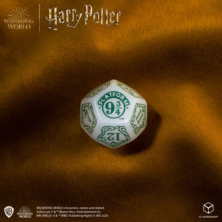 Product Harry Potter Slytherin Modern Dice Set: White image