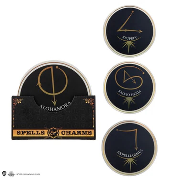 Product Harry Potter Spells & Charms Set of 4 Coasters image