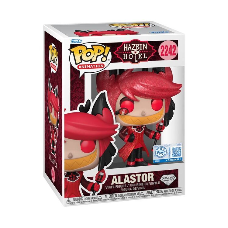 Product Φιγούρα Funko Pop! Hazbin Hotel Alastor Diamond Collection (Special Edition) image