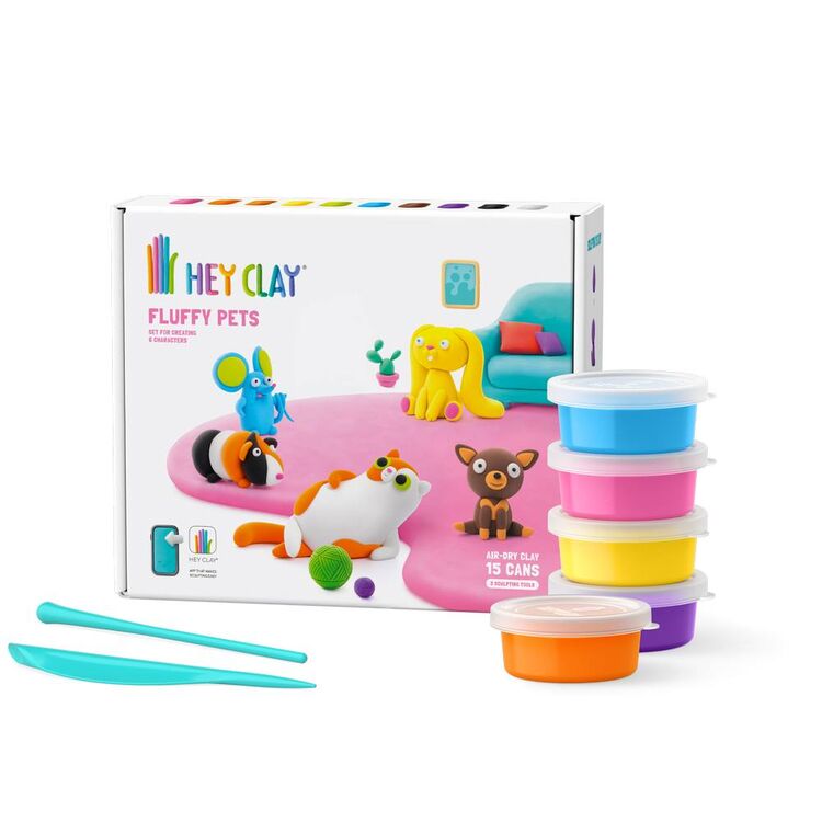 Product Πηλός 15023 Hey Clay Fluffy Pets image