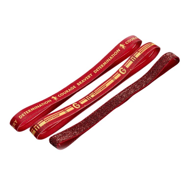 Product Κορδέλες Μαλλιών Σετ Harry Potter Elastic Gryffindor image