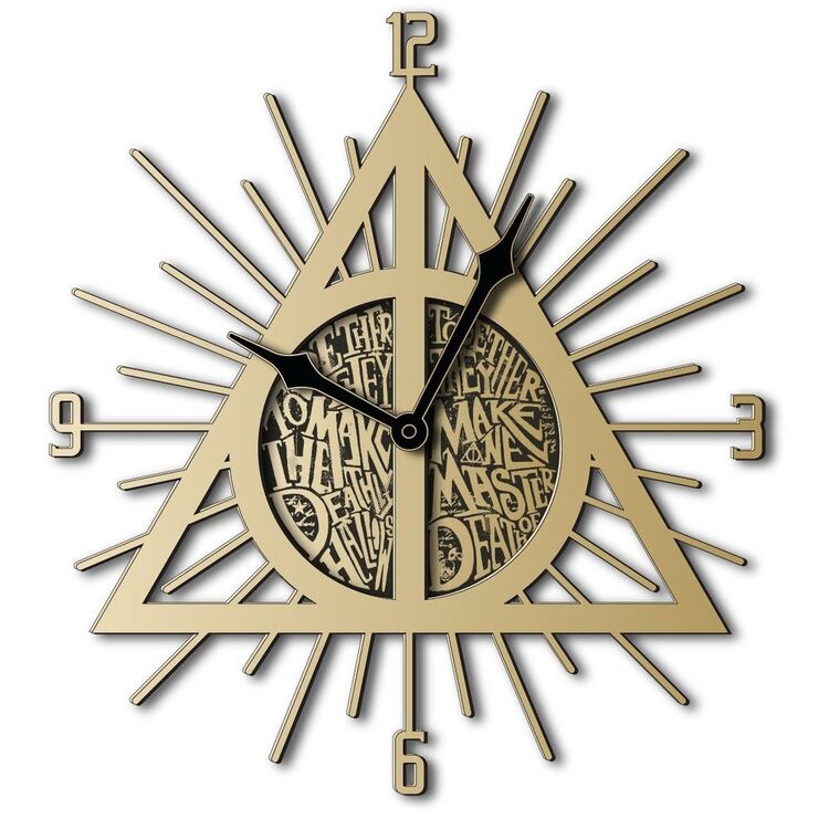 Product Ρολόι Τοίχου Harry Potter Deathly Hallows image