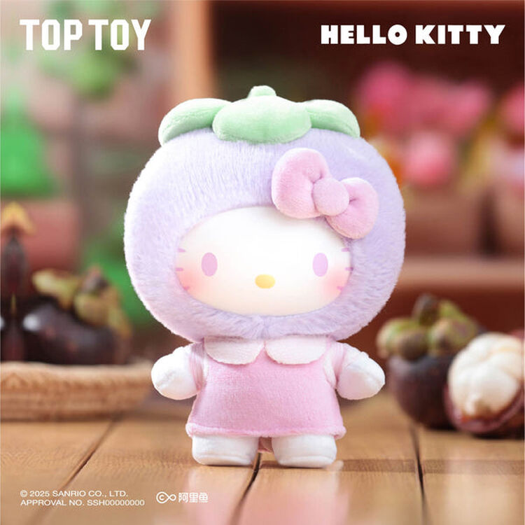 Product Λούτρινο Μπρελόκ Hello Kitty Fruity Paradise Blind Box 1τμχ Τυχαία Επιλογή image