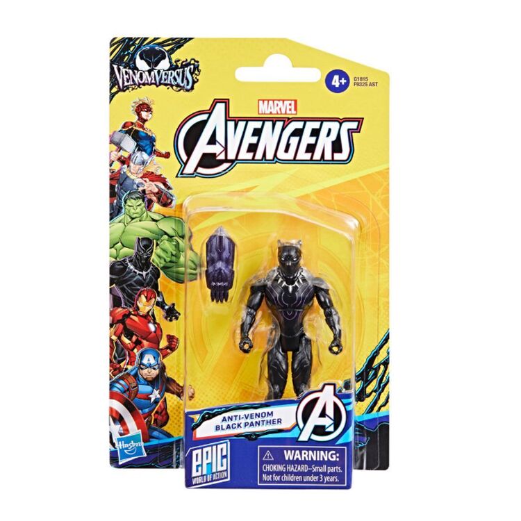 Product Hasbro Marvel Avengers: Venom Versus - Anti-Venom Black Panther Action Figure (G1815) image