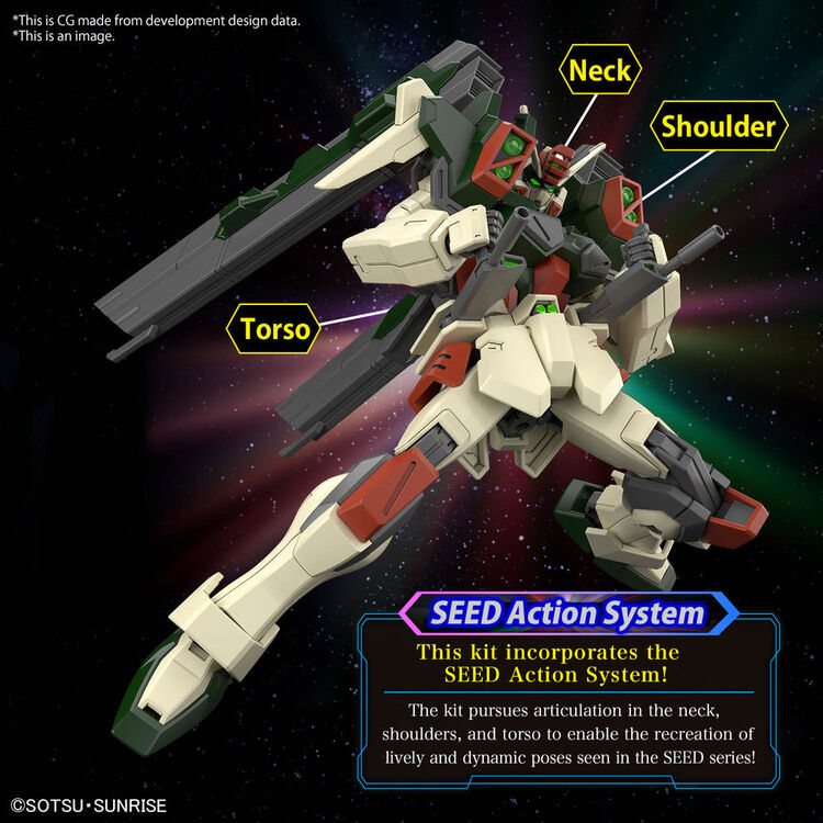 Product Gundam HG 1/144 Lightning Buster Gundam - Model Kit image