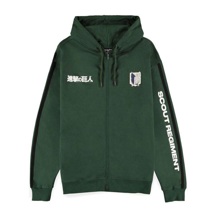 Product Attack On Titan Green Hoodie image