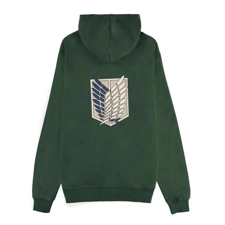 Product Attack On Titan Green Hoodie image