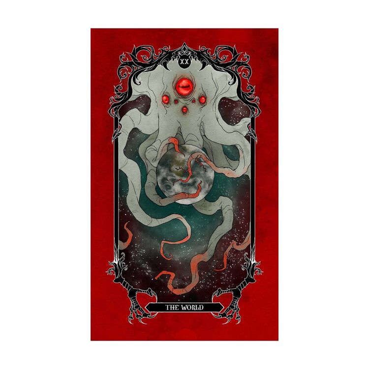 Product Horror Tarot Deck and Guidebook image