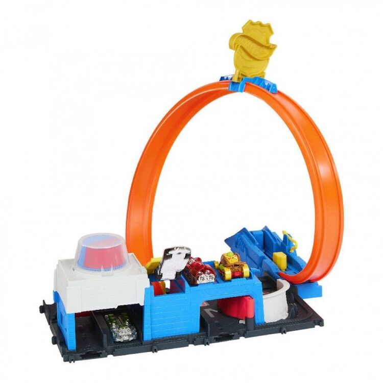 Product Mattel Hot Wheels Monster Trucks: City Σούπερ Αστυνομικό Τμήμα (JBM71) image