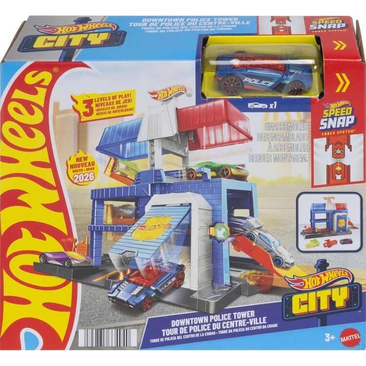 Product Mattel Hot Wheels City - Downtown Police Tower (JHL74) image