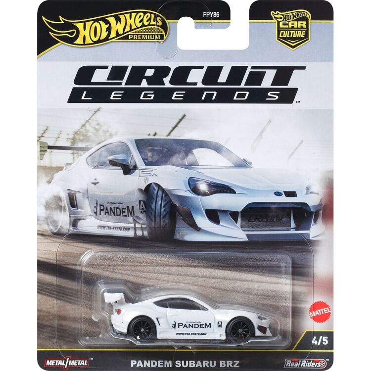 Product Mattel Hot Wheels Premium Car Culture: Pandem Subaru BRZ (JBK64) image