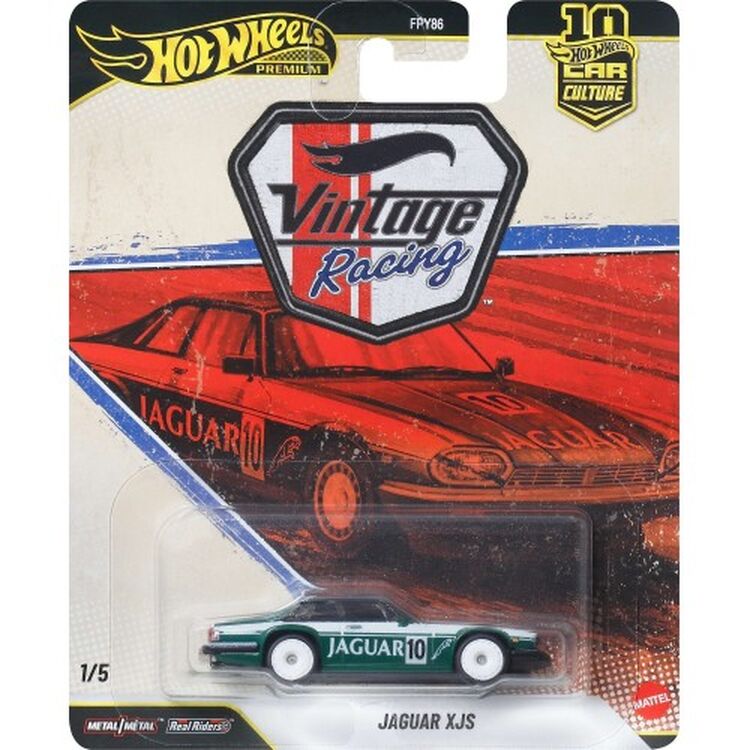 Product Mattel Hot Wheels: Premium Cars - Racing – Hw Jaguar Xjs (JKF02) image