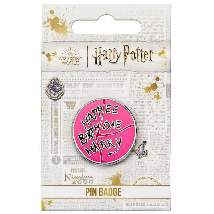 Product Καρφίτσα Harry Potter Happy Birthdae Pin image