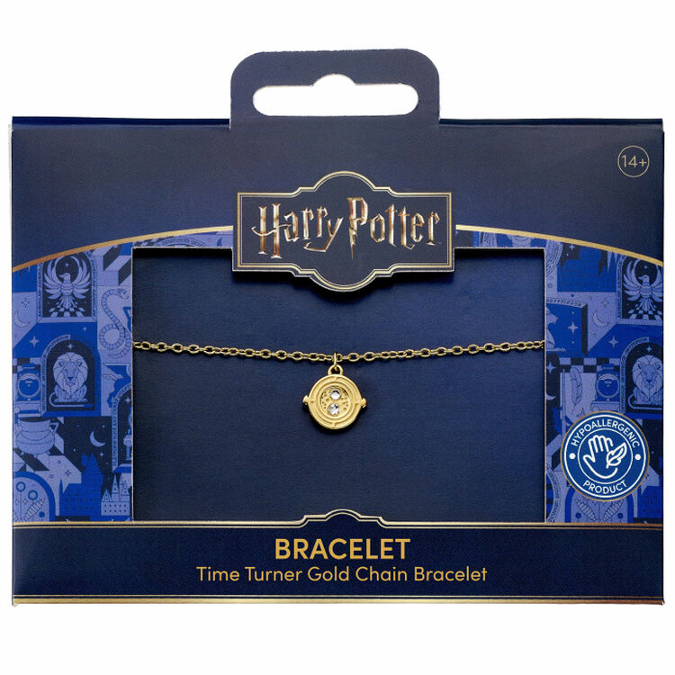Product Βραχιόλι Harry Potter Stainless Steel Time Turner Gold Chain Bracelet image