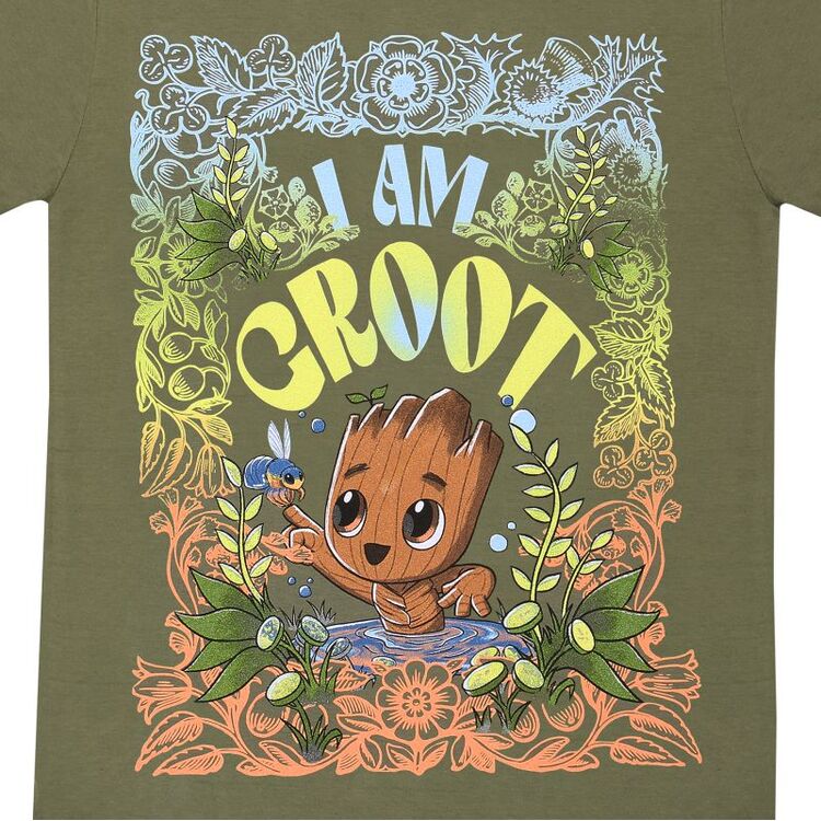 Product Marvel I am Groot Seventies Style T-shirt image