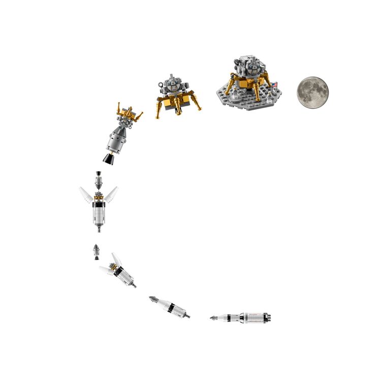 Product LEGO® Ideas: Lego® NASA Apollo Saturn V (92176) image