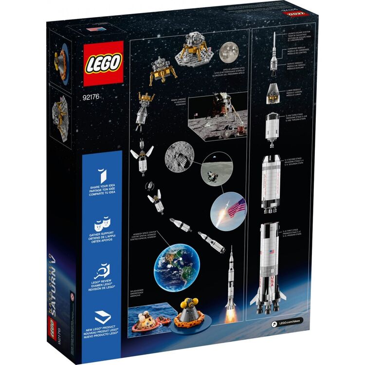 Product LEGO® Ideas: Lego® NASA Apollo Saturn V (92176) image