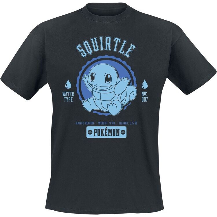Product Pokemon Collegiate Squirtle T-shirt image