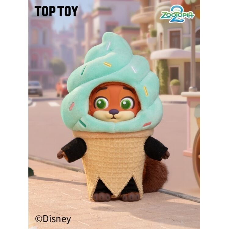 Product Disney Zootopia Nick & Judy Best Undercove Series Plush Keychain Blind Box(1pc) image