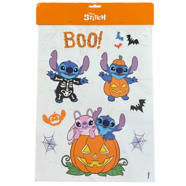 Product Αυτοκόλλητα για Τζάμια Disney Window Stickers Stitch Halloween image