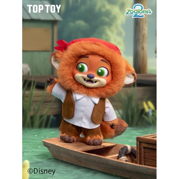 Product Disney Zootopia Nick & Judy Best Undercove Series Plush Keychain Blind Box(1pc) image