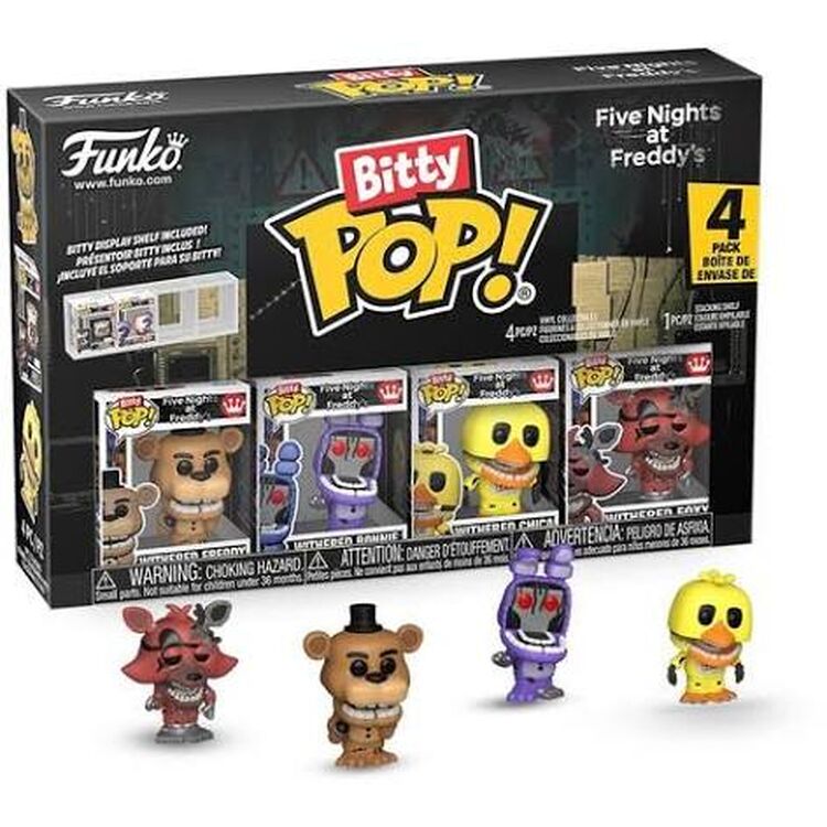 Product Φιγούρα Funko Bitty Pop ! Five Nights At Freddy 4 Pack Withered image