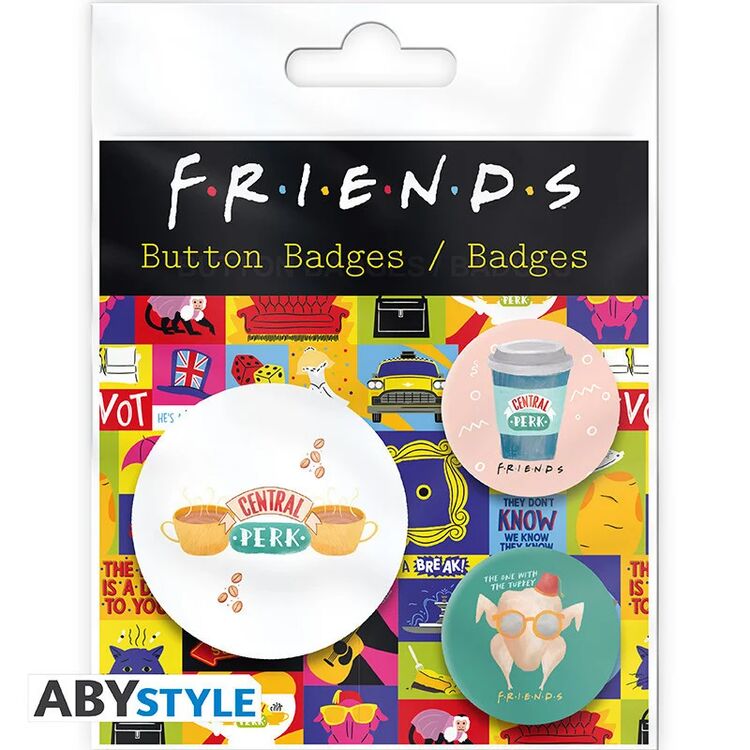 Product Friends Badge Pack Central Perk image