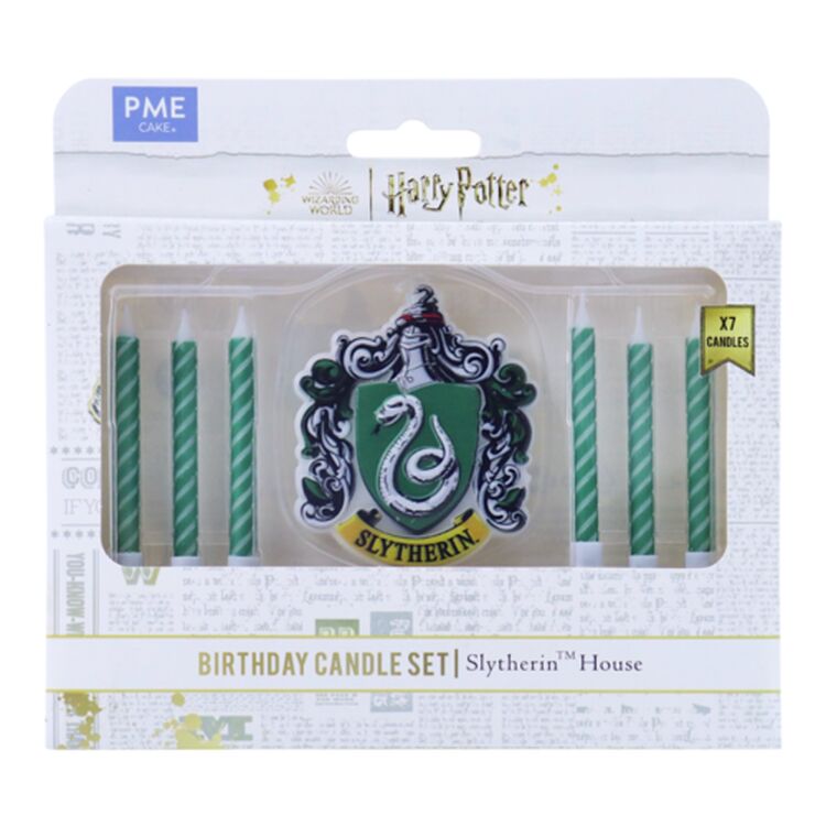 Product Κεριά για Κέικ Harry Potter Set of 7 Slytherin image