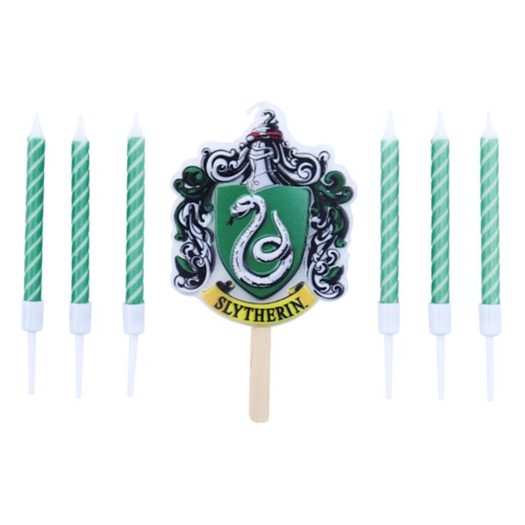 Product Κεριά για Κέικ Harry Potter Set of 7 Slytherin image