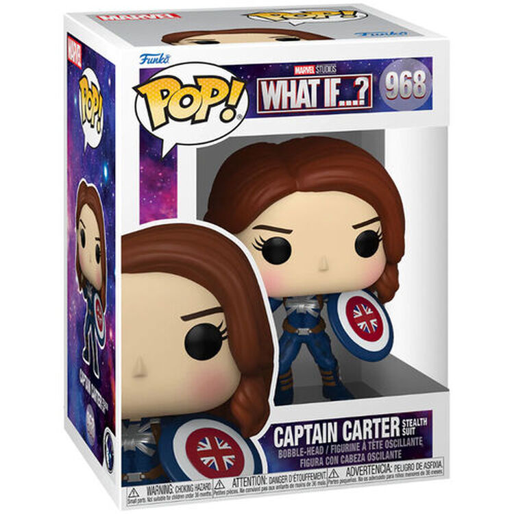Product Φιγούρα Funko Pop! What If…? - Captain Carter with Stealth Suit image