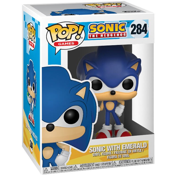Product Φιγούρα Funko Pop! Sonic the Hedgehog - Sonic with Chaos Emerald image
