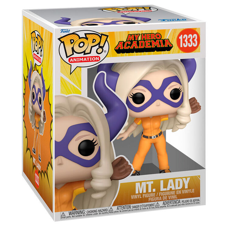 Product Funko Pop! My Hero Academia - Mt. Lady Hero League Baseball 6" Super Size image
