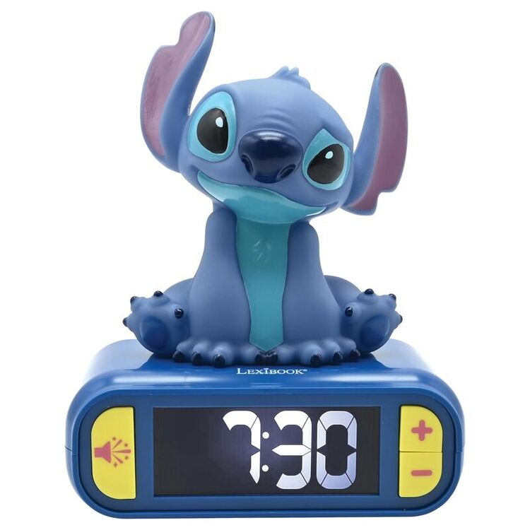 Product Disney Stitch 3d Alarm Clock image