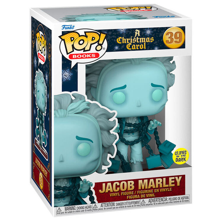 Product Φιγούρα Funko Pop! Books: A Christmas Carol  Jacob Marley (Glows In The Dark) image
