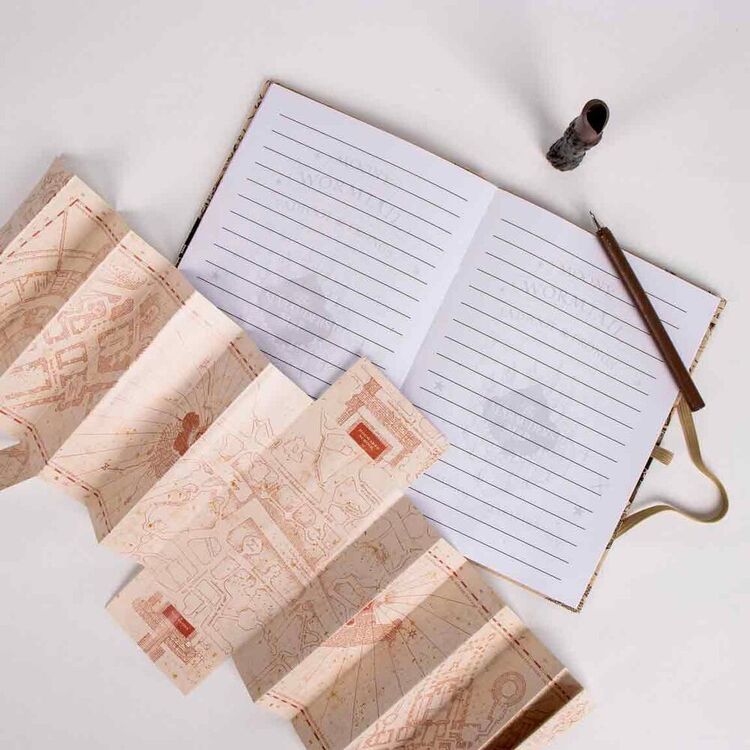 Product Harry Potter Stationary Set Marauder Map image