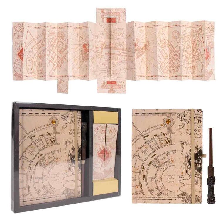 Product Harry Potter Stationary Set Marauder Map image