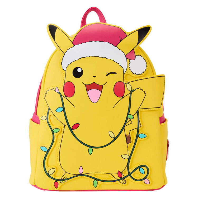 Product Τσάντα Πλάτης Loungefly Pokemon Santa Pikachu String Lights Light Up Mini image