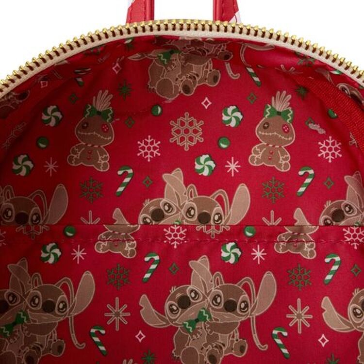 Product Loungefly Disney: Lilo & Stitch - Gingerbread Stitch Cosplay Mini Backpack image
