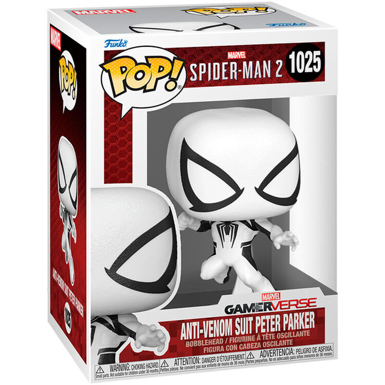 Product Funko Pop! Marvel: Spider-Man 2 Gamer Verse Anti-Venom Suit Peter Parker image