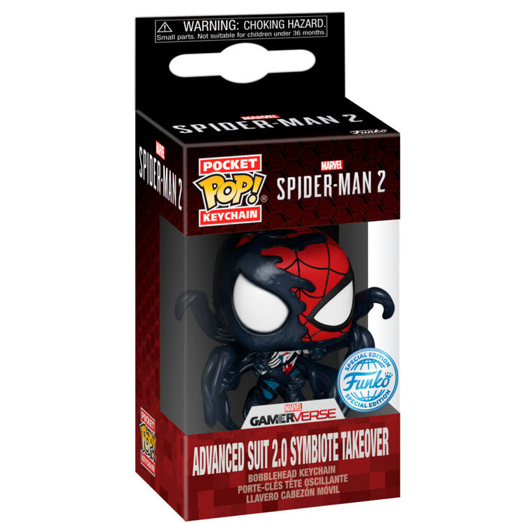 Product Funko Pocket Pop! Spider-Man 2 GamerVerse Advanced Suit 2.0 Symbiote Takeover image