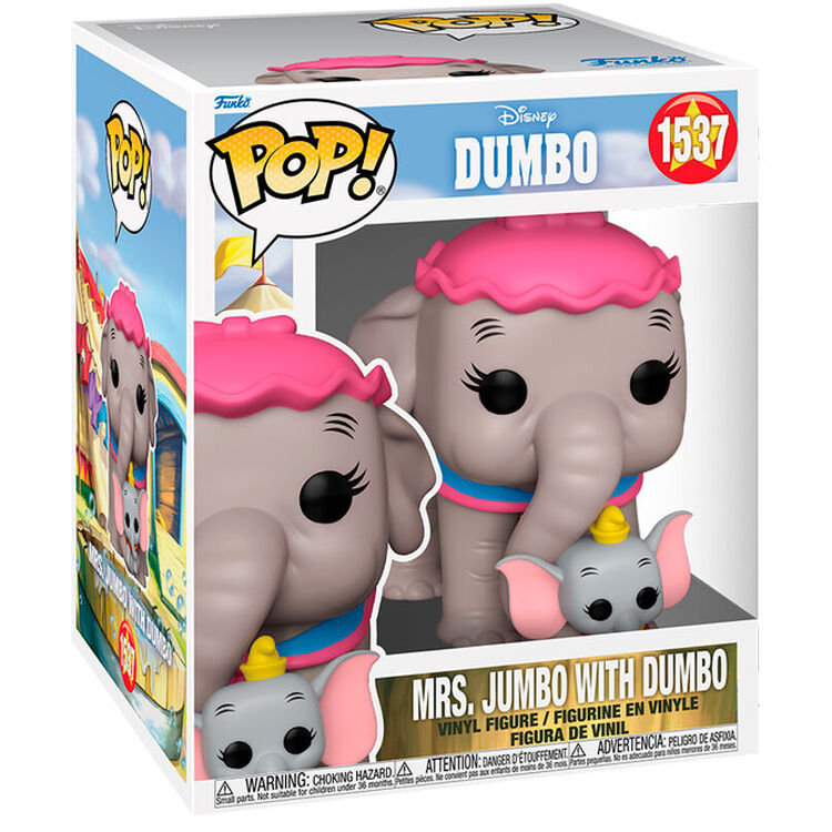 Product Funko Pop! Super Disney: Dumbo - Mrs. Jumbo with Dumbo image