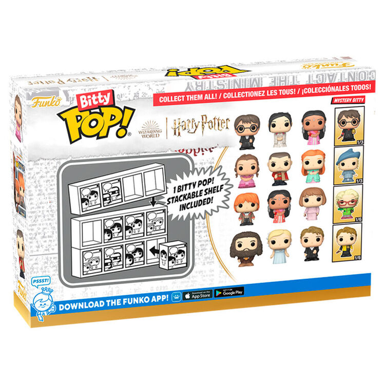 Product Φιγούρες Funko Bitty Pop! 4-Pack: Harry Potter Goblet of Fire Ron Weasley, Padma Patil, Madame Maxim image