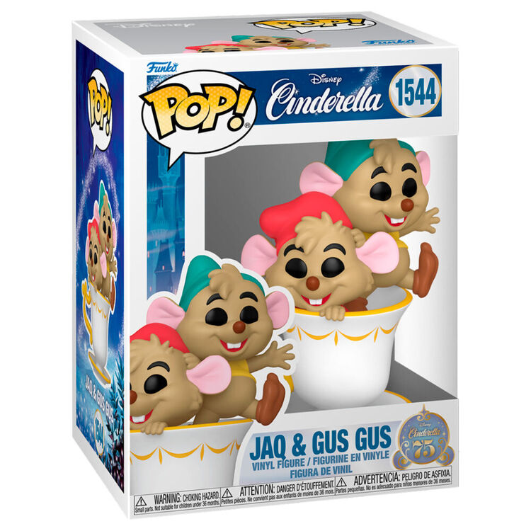 Product Φιγούρα Funko Pop! Disney: Cinderella's 75th  Jaq & Gus Gus (in Cup) image
