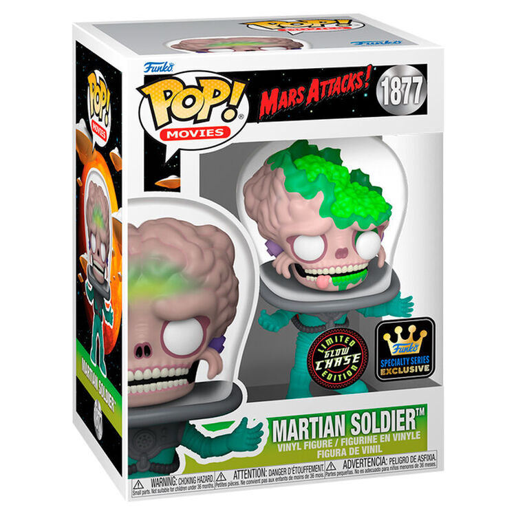 Product Funko Pop! Mars Attacks - MartianSoldier (Special Series) (Chase is Possible) image