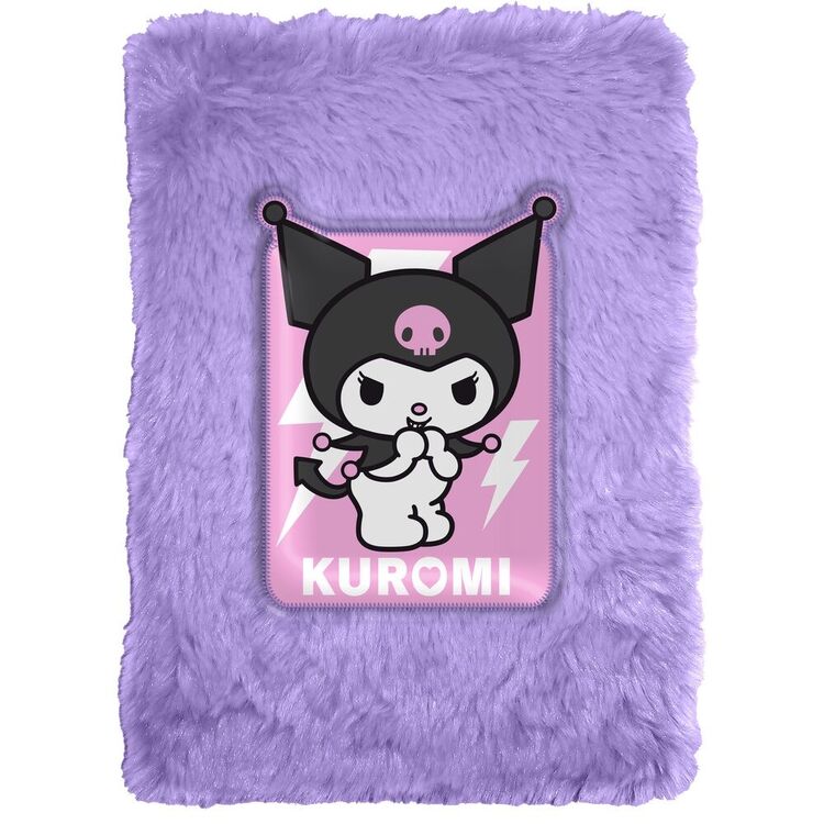Product Hello Kitty Kuromi Plush Notebook image