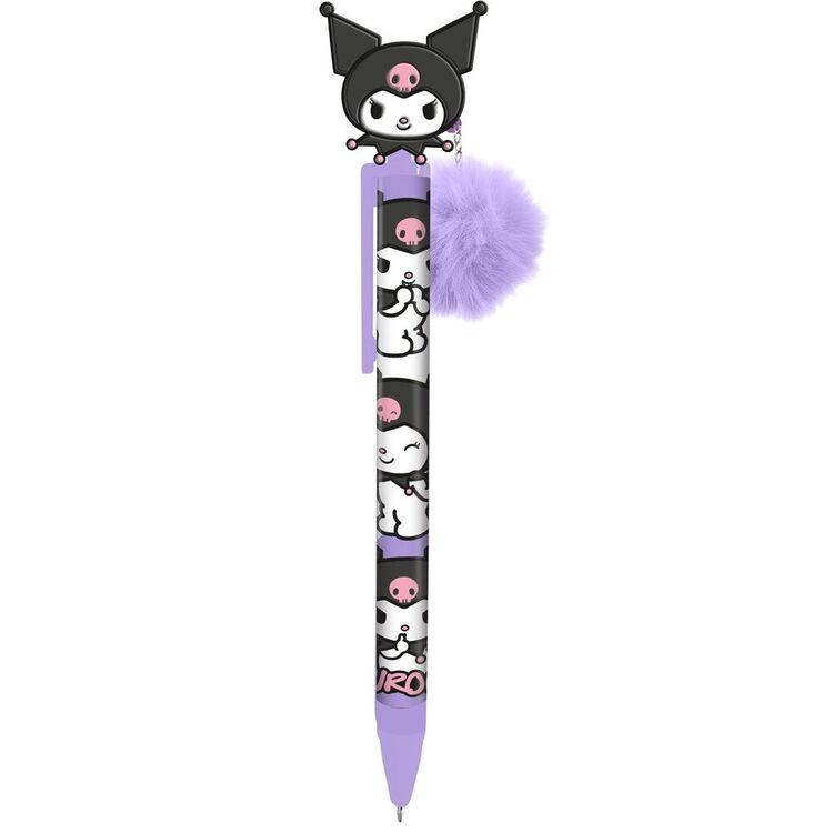 Product Στυλό Hello Kitty Kuromi με Πομ Πομ image