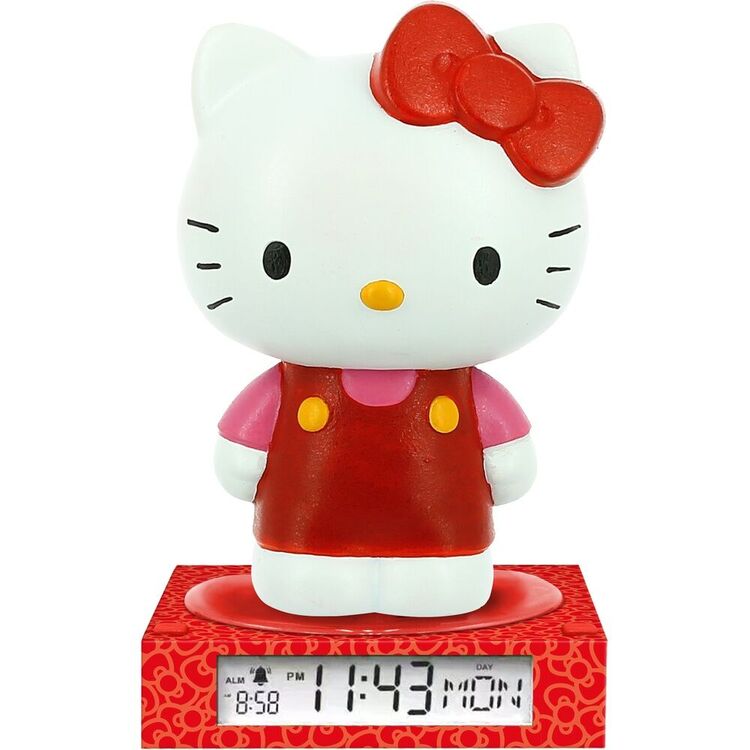 Product Hello Kitty 3D Lamp With Alarm Clock image