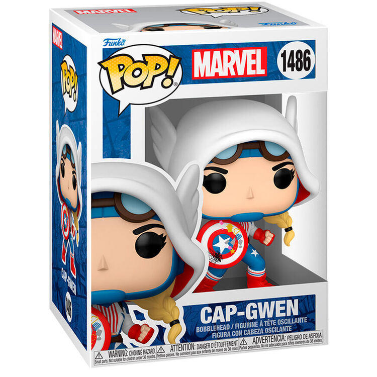 Product Funko POP! Spider-Gwen Gwen-Verse - Cap-Gwen image