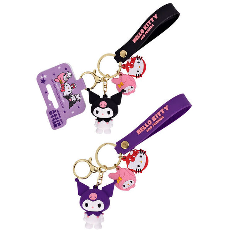 Product Hello Kitty Kuromi Random Keychain 1pc image